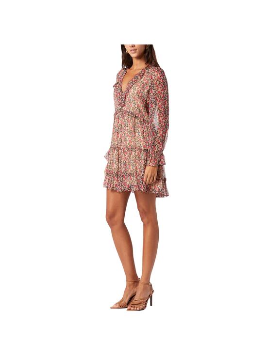 Joie Dresses & Skirts - Joie Floral Pale Khaki Multi Tan Adanson Dress Size 4